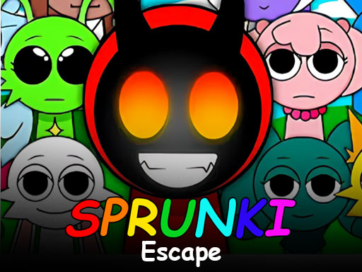 SPRUNKI 3D Escape Cover